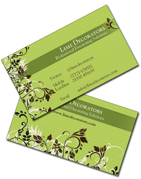 Lime business cards
